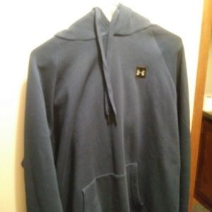 XL Mens Navy Under Armour Hoodie